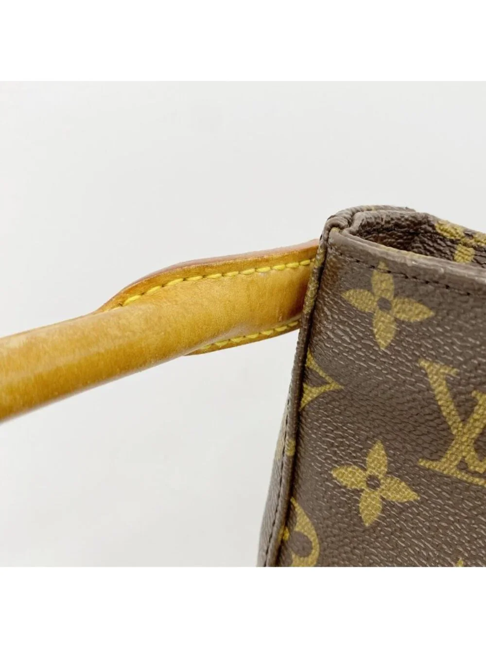 Louis Vuitton Shoulder Bag Monogram Looping MM Brown
